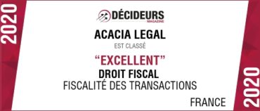 ACACIA LEGAL MAINTIENT LE CAP